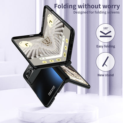 Slim Google Pixel Fold Case with Hinge Protective Screen Protector Pen Slot and Stylus - mycasety2023 Mycasety