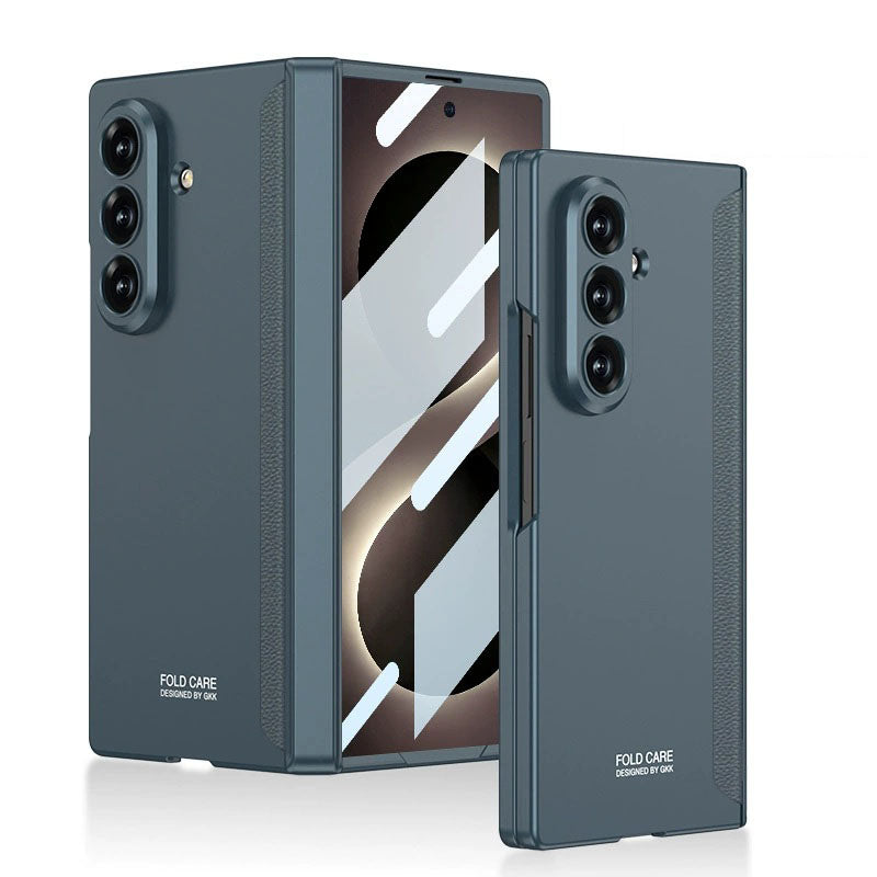 Magnetic Hinge All-included Case With Screen Glass Protector For Galaxy Z Fold 8