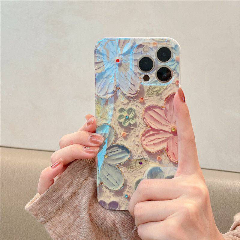 Oil Painting Flower iPhone Series Phone Case