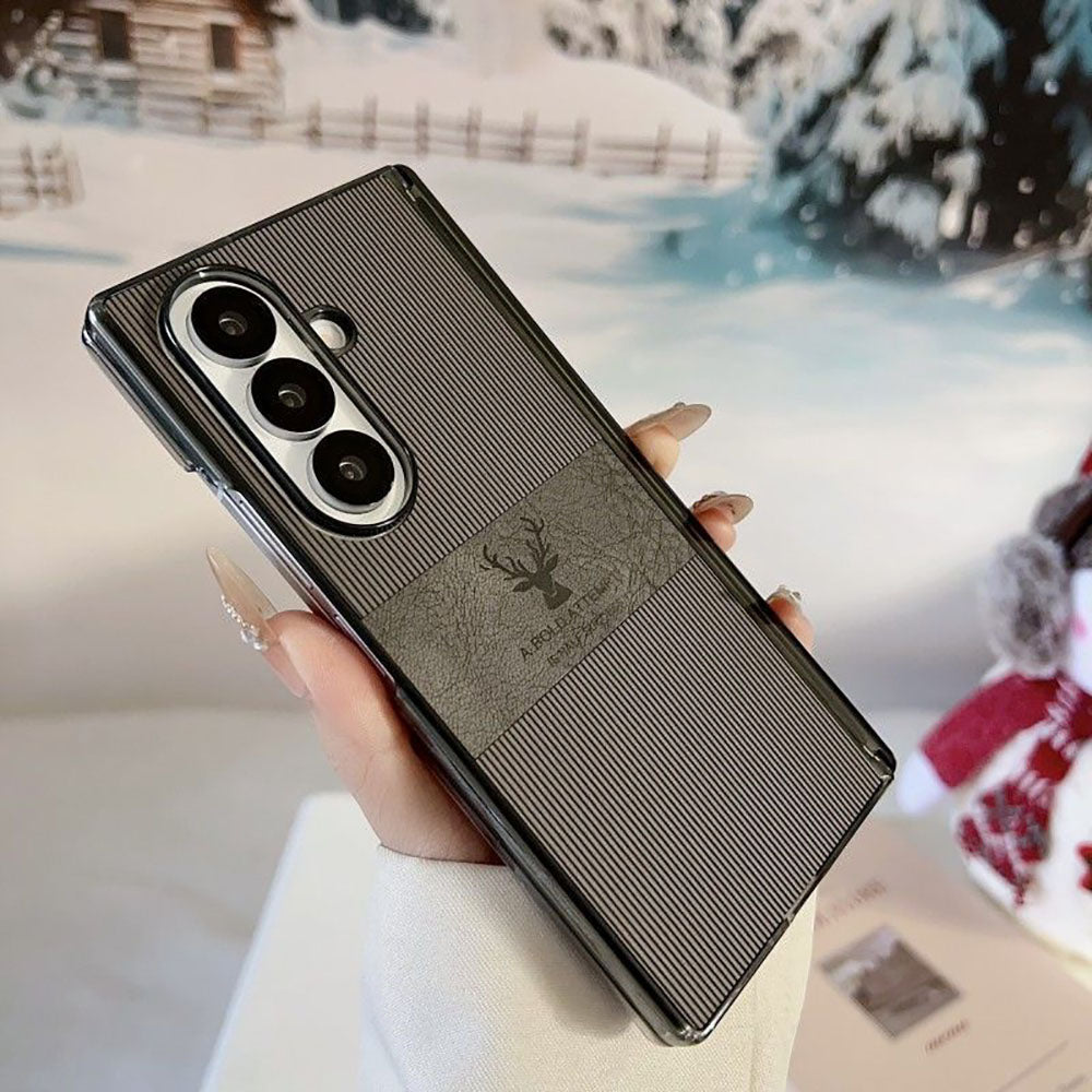 Newest Leather Deer Phone Case For Samsung Galaxy Z Fold