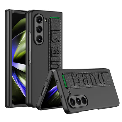 Luxury Wristband Holder Phone Case For Samsung Galaxy Z Fold 5/4/3 5G - Mycasety Mycasety