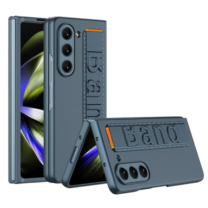 Luxury Wristband Holder Phone Case For Samsung Galaxy Z Fold 5/4/3 5G - Mycasety Mycasety