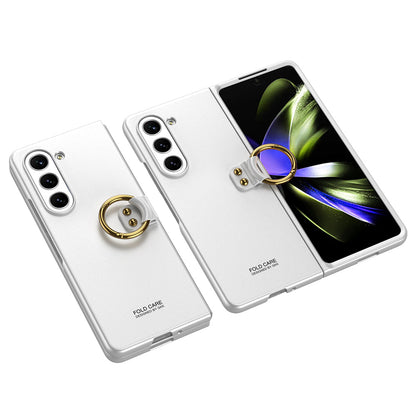 Ultra-thin All-inclusive Ring Holder Protective Cover For Samsung Galaxy Z Fold 5/4/3 5G - Mycasety Mycasety