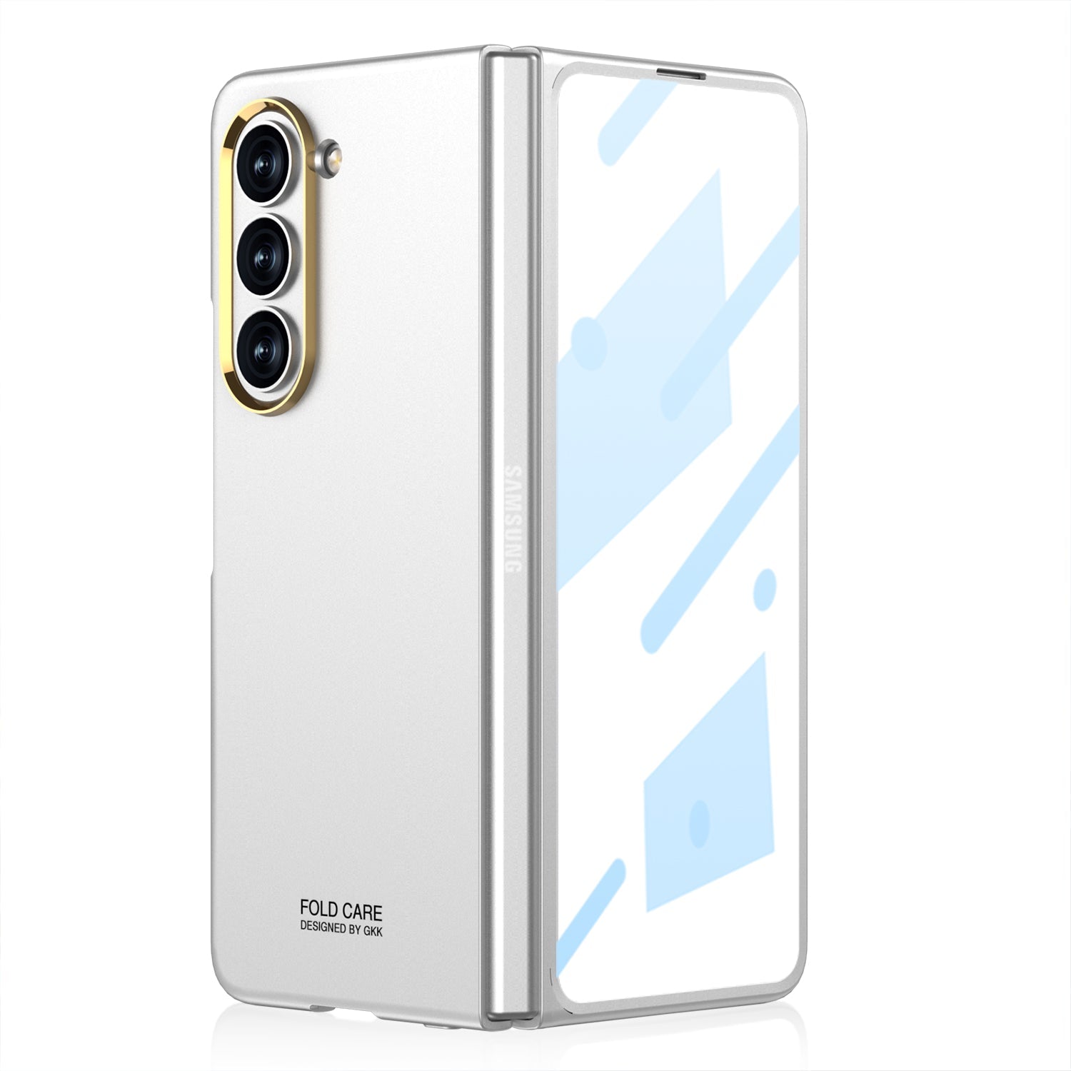 Ultra-Thin Phone Case With Screen Protector For Samsung Galaxy Z Fold 5/4/3 5G - mycasety2023 Mycasety