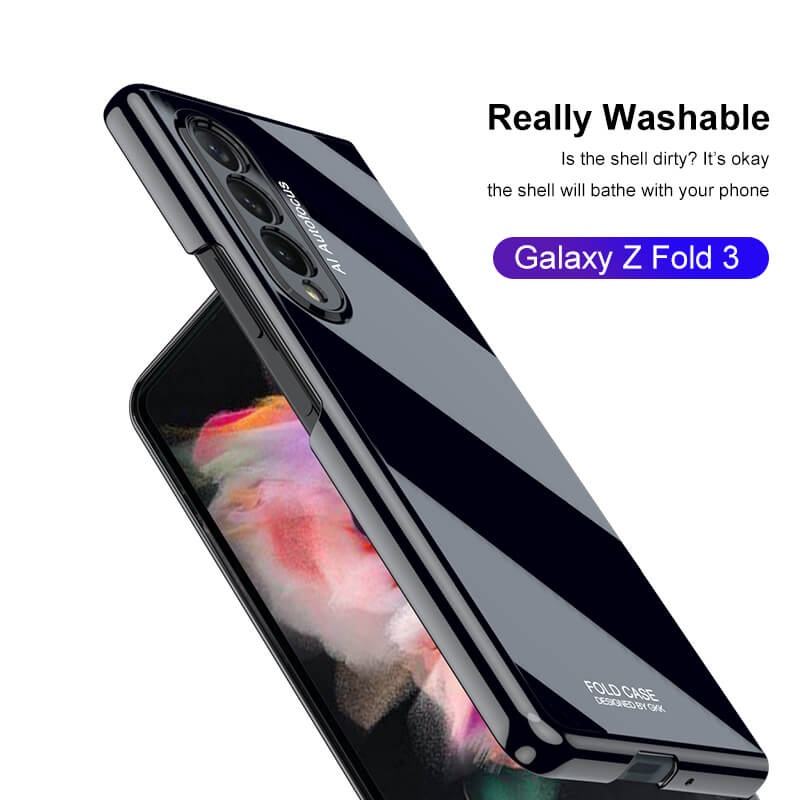 Dealggo | Piano Paint Glass Case for Samsung Galaxy Z Fold 3 2 1 5G