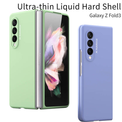 Dealggo | Ultra-thin Liquid Hard Shell Case for Samsung Galaxy Z Fold 3 2 1 5G