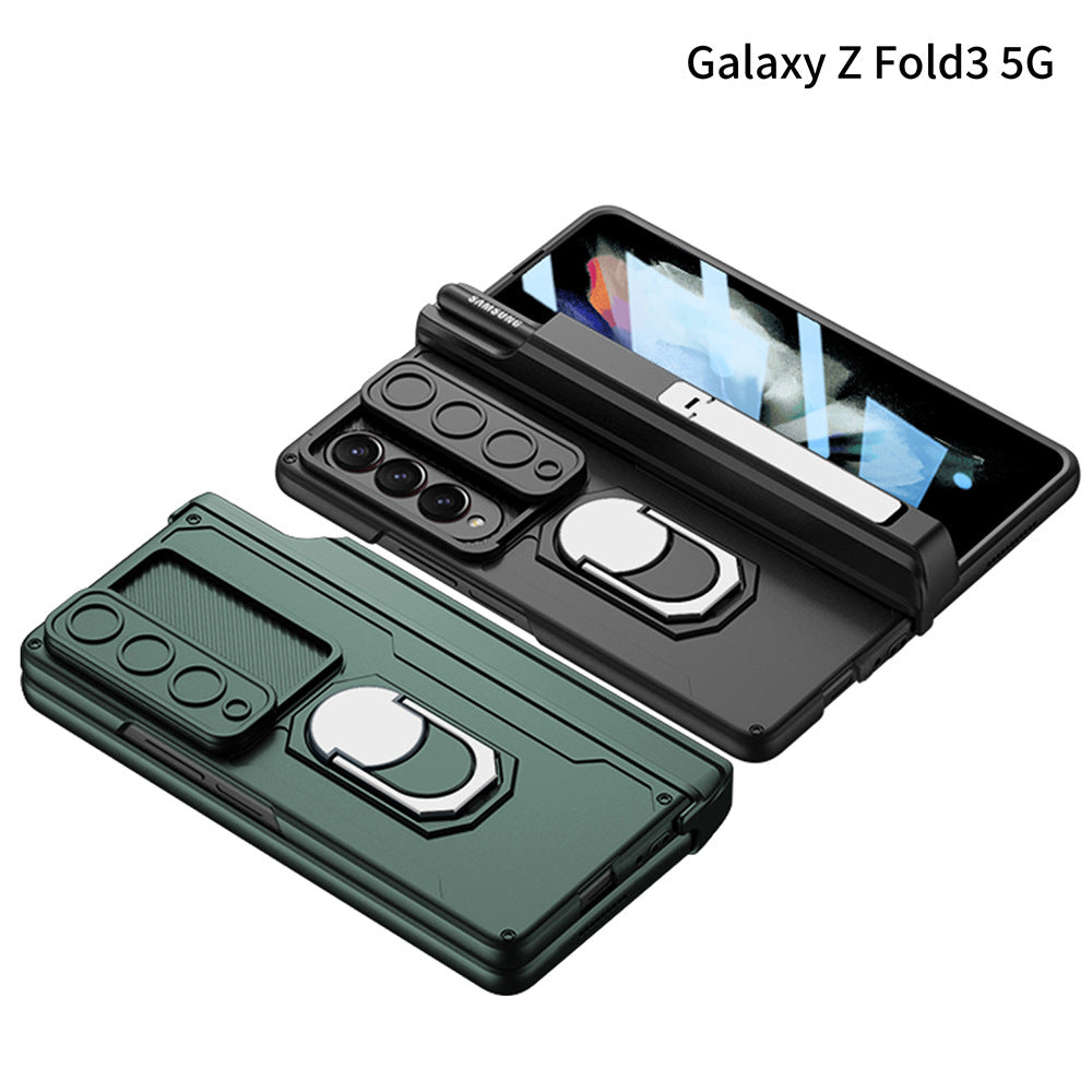 Magnetic Bracket Armor Cover For Samsung Galaxy Z Fold3