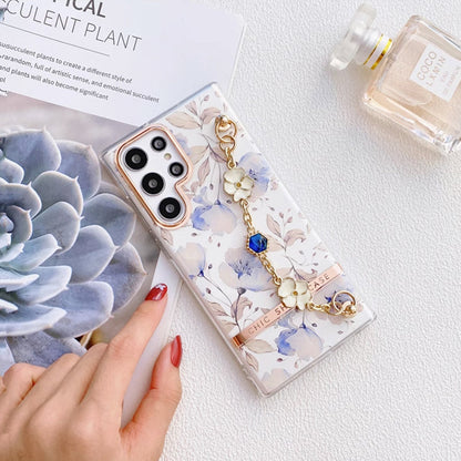 Ins Hot Flower Bracelet Case for Samsung