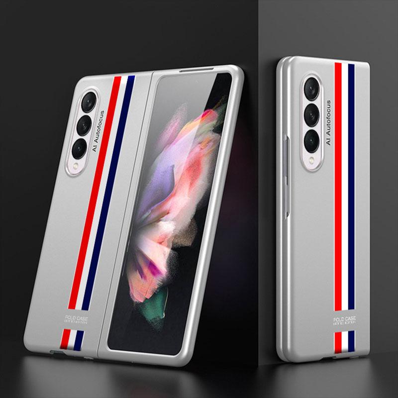 2021 Newest All-inclusive Hard Protection Ultra-thin Armor Matte Case For Samsung Galaxy Z Fold 3 W22 and Flip 3 - GiftJupiter