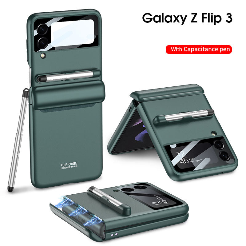Magnetic All-included Shockproof Hard Cover For Samsung Galaxy Z Flip3