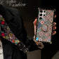 Retro Boho Style Ring Case With Lanyard for Samsung Galaxy S22 S21 Ultra Plus