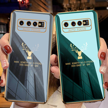 2021 Luxury Plating Deer Pattern Phone Case For iPhone, Samsung, Huawei - Dealggo.com