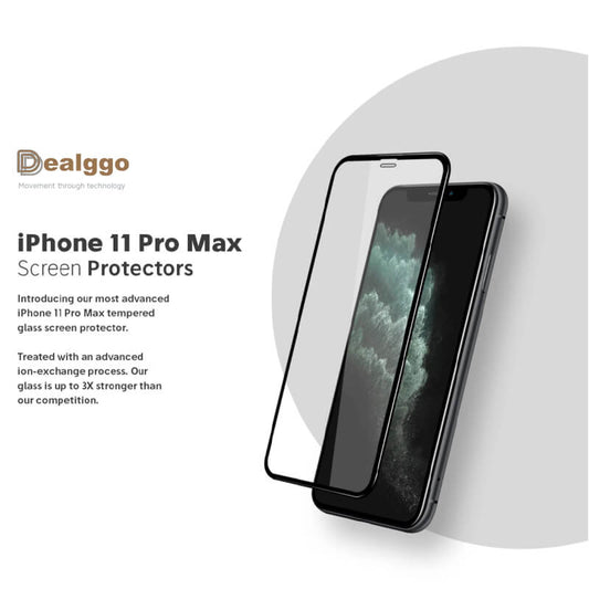iPhone 11 Series | Screen Protector Edge-to-Edge Anti-Microbial Anti-Static Technology