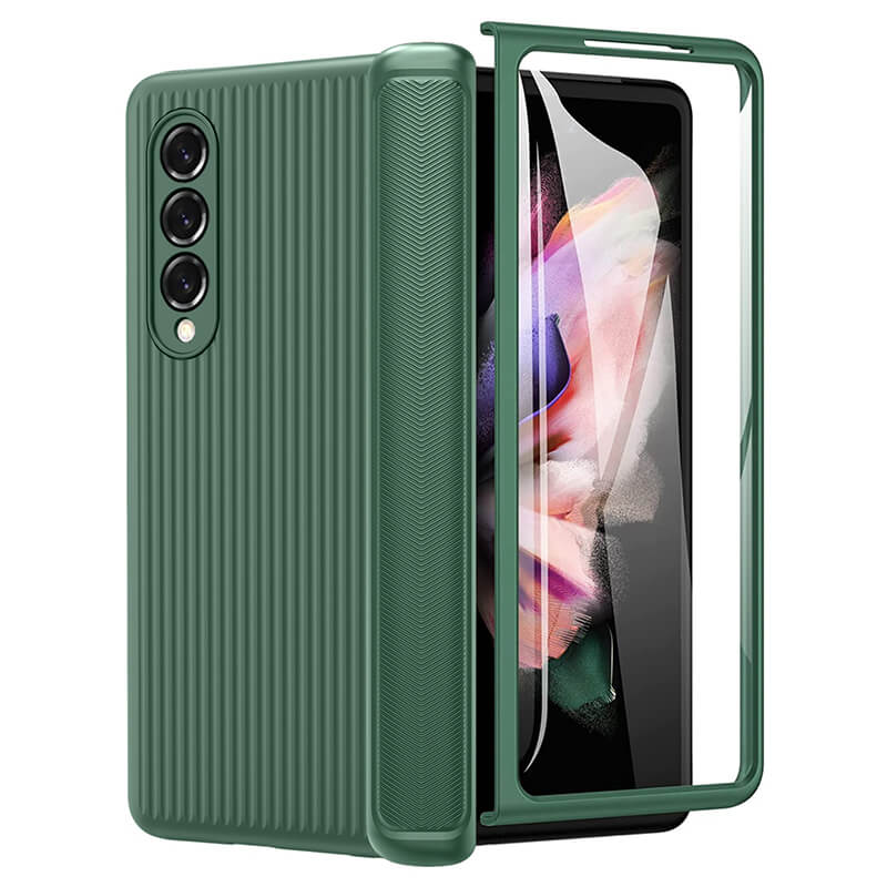 Slim Suitcase All-inclusive Hinge Case For Samsung Galaxy Z Fold3 5G