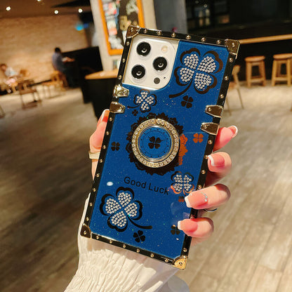 2021 Luxury Four-leaf Clover Fashion Case For iPhone X XS MAX 8 7 6 6S Plus - Dealggo.com