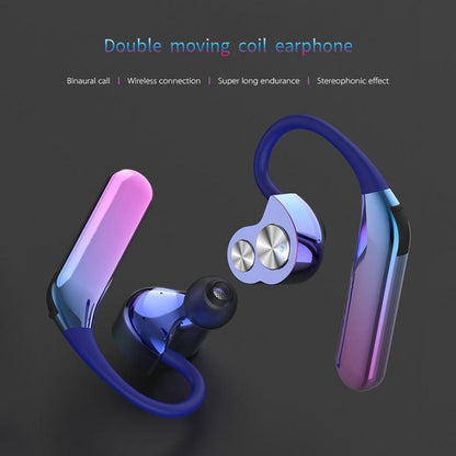 X6 Wireless Bluetooth 5.0 & IP7 Waterproof Double Moving Ring Earbuds - Dealggo.com