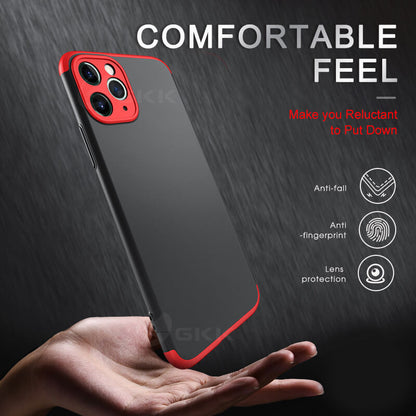 360 Full Protection Camera Precise Hole Protective Phone Case For iPhone - Dealggo.com