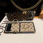 Leather Ring Phone Case for Samsung Galaxy Z Flip4 Flip3