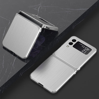 Samsung Galaxy Z Flip 3/4 Magnetic Brushed Metal Anti-fall Protective Cover