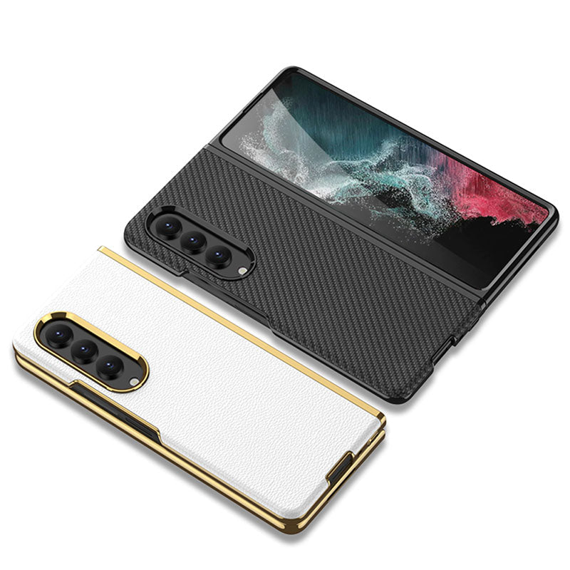 Samsung Galaxy Z Fold 4 5G Luxury Leather Ultra-thin All-inclusive Drop-resistant Protective Cover