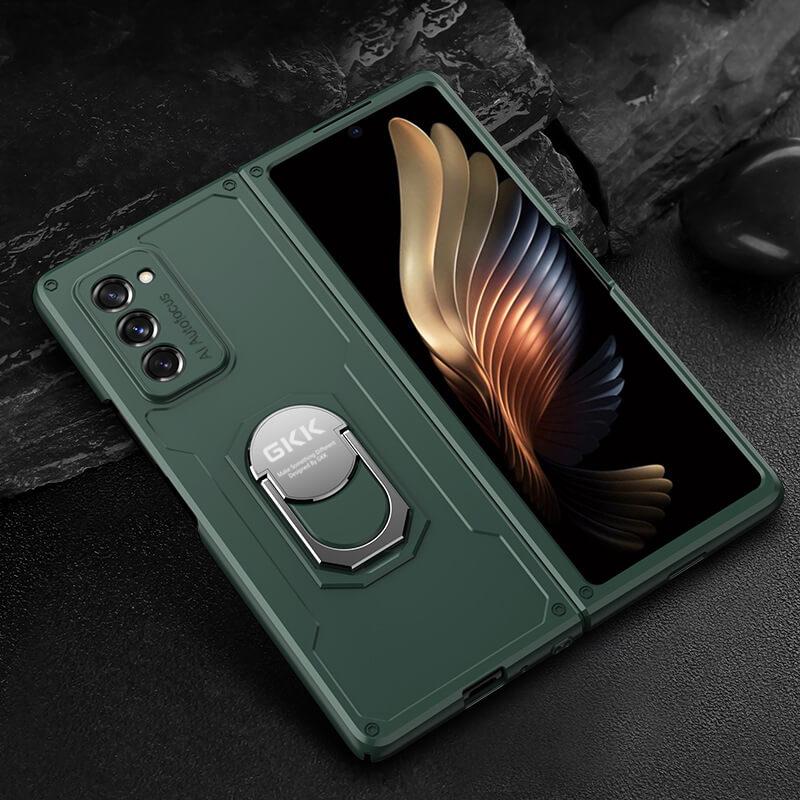 Luxury Plating Glass Case Anti-knock Protective Hard Edge Cover For Samsung Galaxy Z Fold 2 5G - GiftJupiter