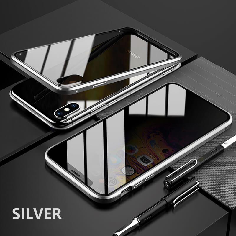 2021 Double-Sided Protection Anti-Peep Tempered Glass Cover For iPhone XS Max/XS/X/XR - Dealggo.com