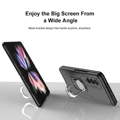 Armor Anti-knock Protection Ring Stand Cover For Samsung Z Fold Fold2 Fold3 5G - Dealggo.com