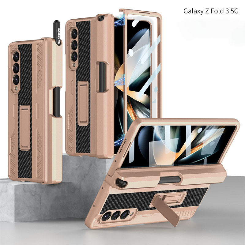 Magnetic Hinge Mecha Protective Case For Samsung Galaxy Z Fold3