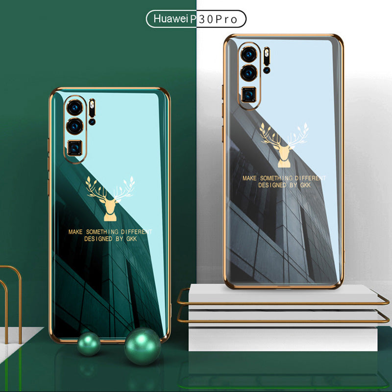 2020 Luxury Plating Deer Pattern Phone Case For Huawei - Dealggo.com