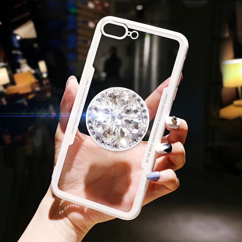Diamond Airbag Bracket Phone Case For Samsung - Dealggo.com