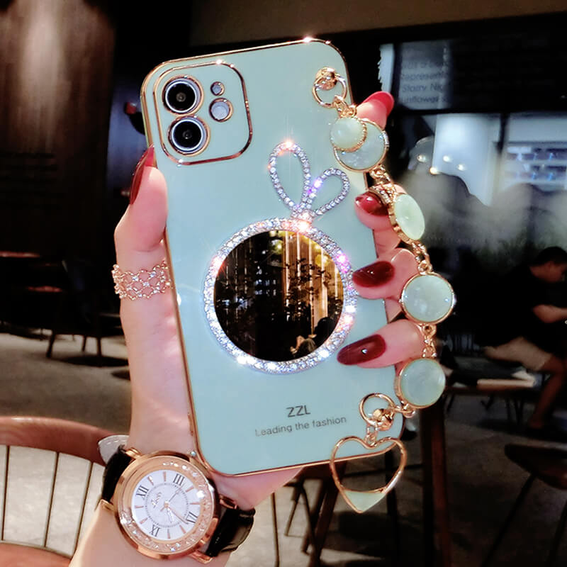 2021 Ins Hottest Luxury Mirror Bracelet iPhone Case - Dealggo.com