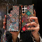Retro Boho Style Ring Case With Lanyard for Samsung Galaxy S Note A Series