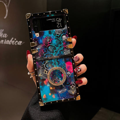Star Sky Ring Phone Case for Samsung Galaxy Z Flip4 Flip3