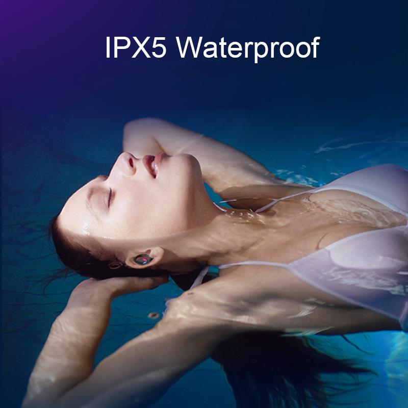 E8 TWS Fingerprint Touch IPX5 Waterproof Wireless Bluetooth 5.0 Headset - Dealggo.com