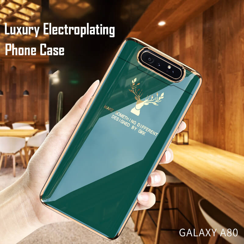 Samsung A80 | 2020 Luxury Plating Deer Pattern Phone Case(BUY 2 ONLY $33.98🔥) - Dealggo.com