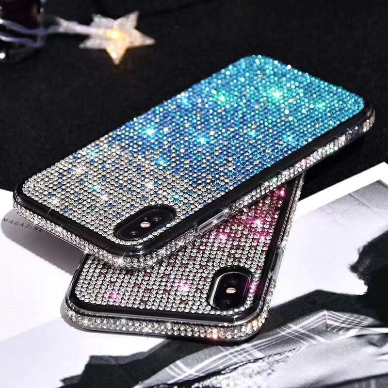 2021 High Quality Gradient Diamond iPhone Case - Dealggo.com