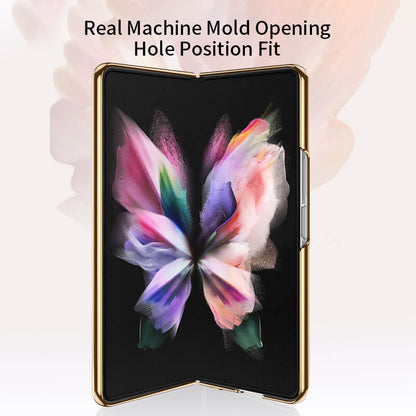 Dealggo | Marble Glass Case for Samsung Galaxy Z Fold 4 3 2 1 5G