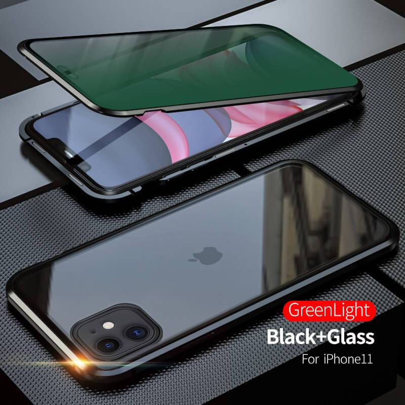 2021 Double-Sided Protection Anti-Peep Tempered Glass Cover For iPhone 11 Series - Dealggo.com