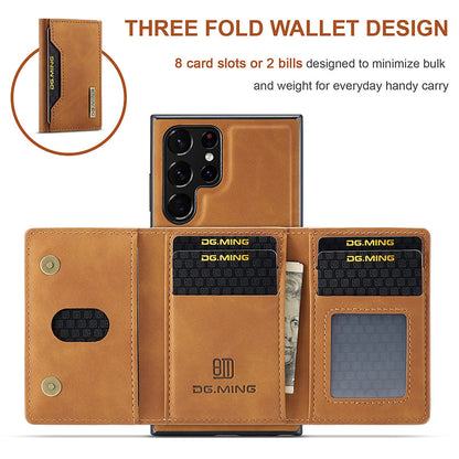 Magnetic Leather Detachable Wallet Samsung Case
