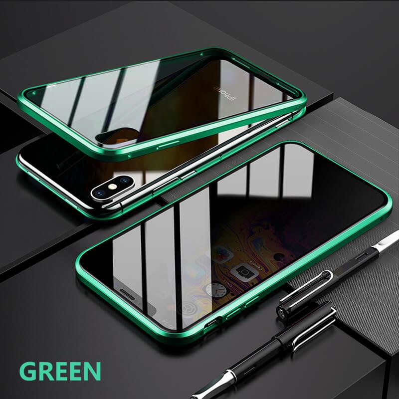 2021 Double-Sided Protection Anti-Peep Tempered Glass Cover For iPhone XS Max/XS/X/XR - Dealggo.com