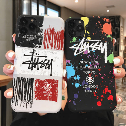 Street Fashion Noctilucent Phone Case For iPhone「stussy」 - Dealggo.com