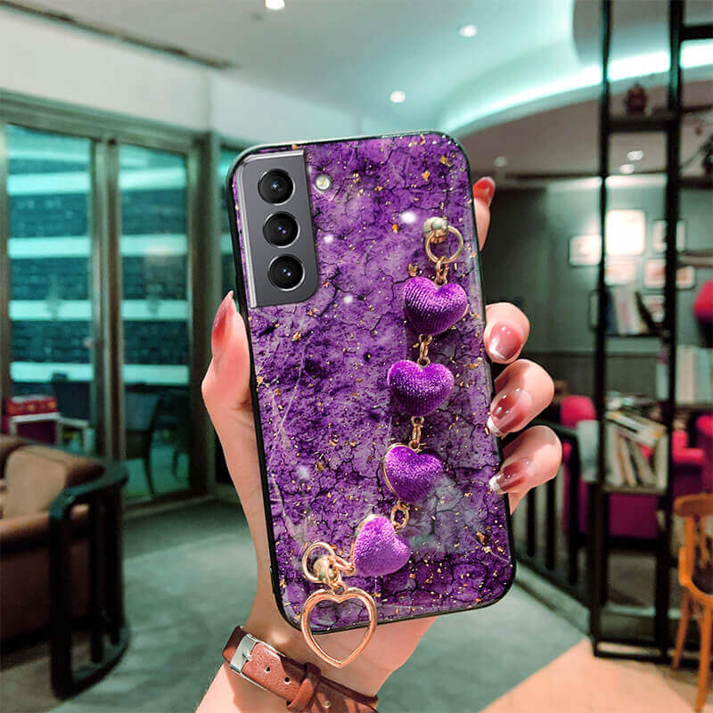 2021 Ins Hottest Marble Love Bracelet Phone Case For Samsung - Dealggo.com