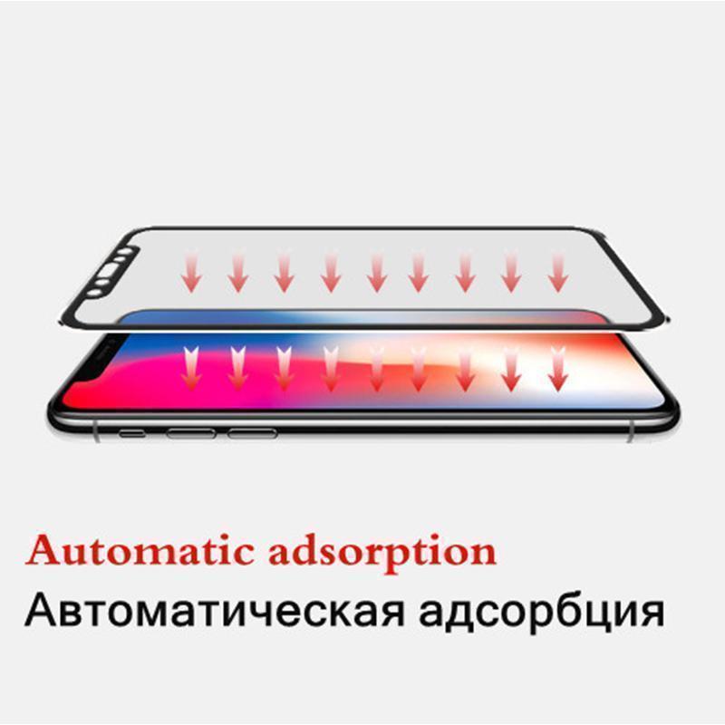 Tempered Glass Full Screen Protector 3D Aluminum Alloy For iPhone - Dealggo.com