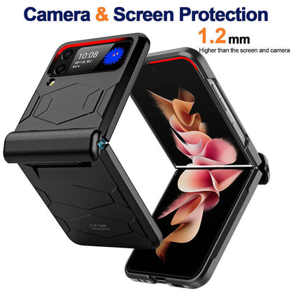 Armor Shockproof Hinge Protective Case Compatible for Samsung Galaxy Z Flip 3 5G - GiftJupiter