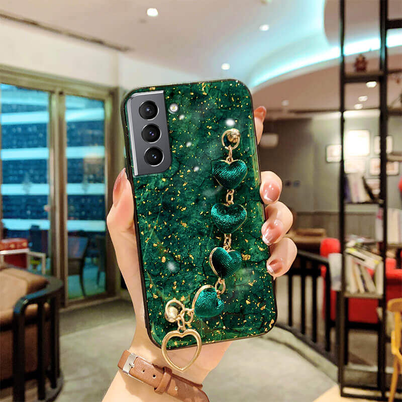 2021 Ins Hottest Marble Love Bracelet Phone Case For Samsung - Dealggo.com