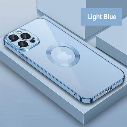 Newest Transparent Electroplated iPhone Case With Camera Protector (BUY 2 GET MORE 15% OFF)