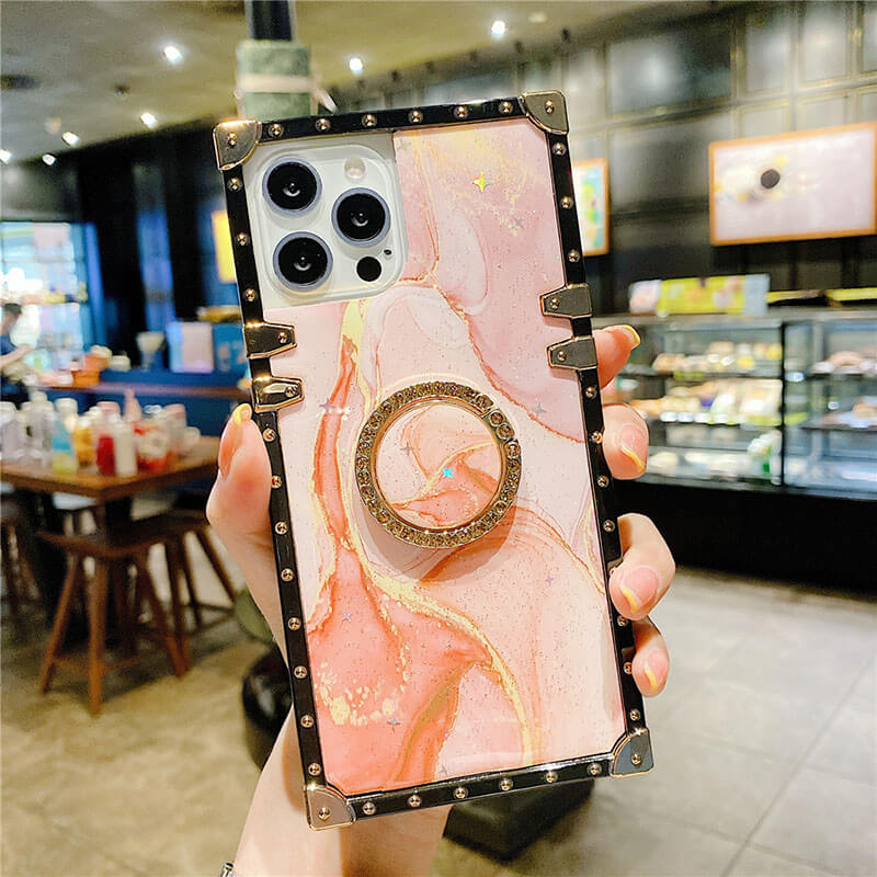 2021 Creative Marble Pattern iPhone Case - Dealggo.com