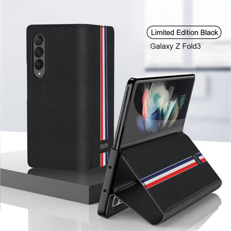 Magnetic Leather Flip All-included Protection Cover For Samsung Z Fold3 5G - Dealggo.com