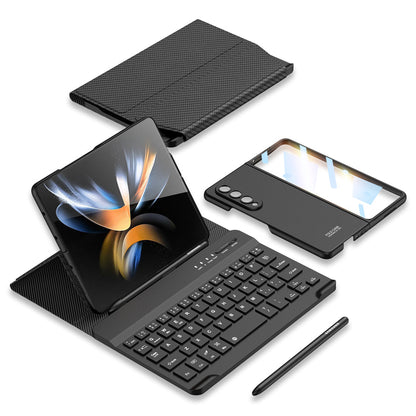 Galaxy Z Fold4 Fold3 High Quality Business Keyboard Case - GiftJupiter