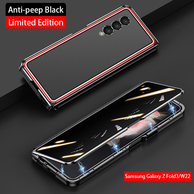 Limited Edition Magnetic Metal Anti-fall HD Protective Case For Samsung Galaxy Z Fold3 5G